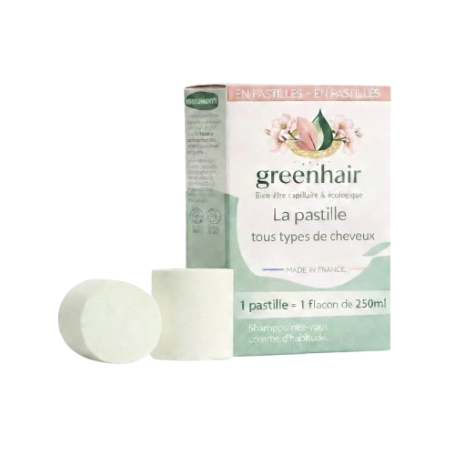 Shampoing Pour Tous Types de Cheveux En Pastille